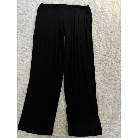 Soma women's sz. M black classic pj bottoms. Exc. quality, material blend. Comf - Picture 1 of 10